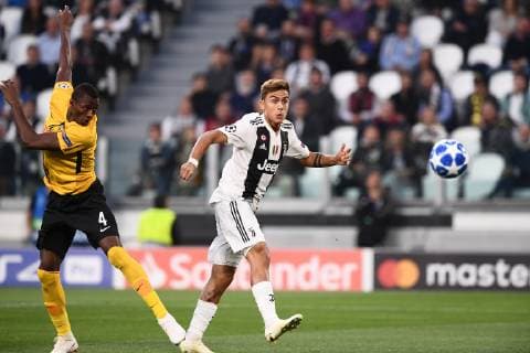 Mg Torino 02 10 2018 - Champions League Juventus-Young Boys foto Matteo Gribaudi Image nella foto: gol Paulo Dybala 