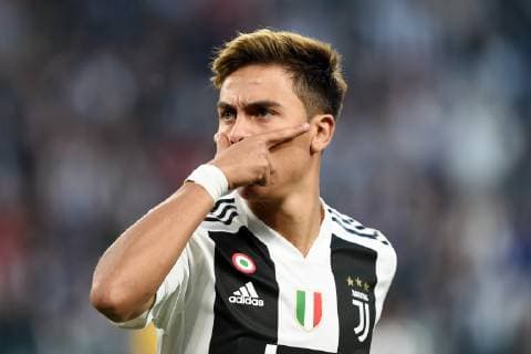 Db Torino 02 10 2018 - Champions League Juventus-Young Boys foto Daniele Buffa Image nella foto: esultanza gol Paulo Dybala 
