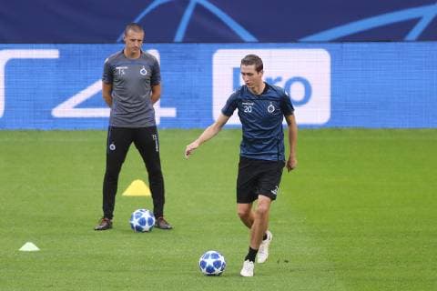Club s Hans Vanaken pictured during a training of Belgian soccer team Club Brugge KV, Tuesday 02 October 2018 in Madrid, Spain. Tomorrow Club will meet Spanish club Atletico Madrid on day two the UEFA Champions League, in group A. BRUNOxFAHY  x05439621x