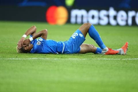 Joelinton (TSG 1899 Hoffenheim) am Bofden, TSG 1899 Hoffenheim vs Manchester City, Fussball, Champions League, 02.10.2018 UEFA regulations prohibit any use of photographs as image sequences and or quasi-video. TSG 1899 Hoffenheim vs Manchester City, Fussball, Champions League, 02.10.2018 Hoffenheim Copyright: xEIBNER AlexanderxNeisx EP_ANS