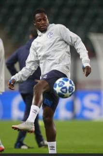 02.10.2018, Fussball, Saison 2018 2019, Champions League, 2. Spieltag - Abschlusstraining FC Schalke 04 Abdul Rahman BABA (FC Schalke 04) Moskau RZD Arena Russland