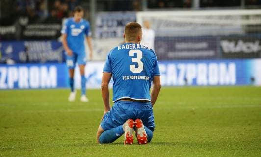 Sinsheim , Fußball Champions League TSG Hoffenheim vs. Manchester City ,Pavel Kaderabek ( Hoff )