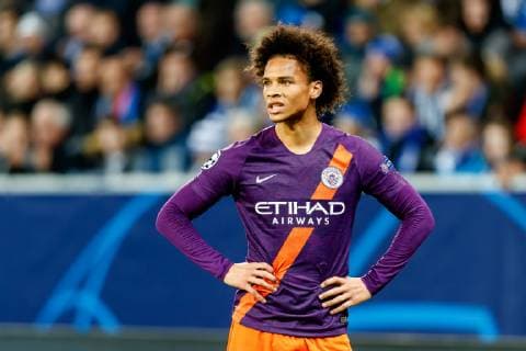 Sinsheim, Deutschland, 01.10.2018, UEFA Champions League, Gruppenphase, Gruppe F, TSG 1899 Hoffenheim - Manchester City, Leroy Sane (MCI) schaut ( DeFodi048