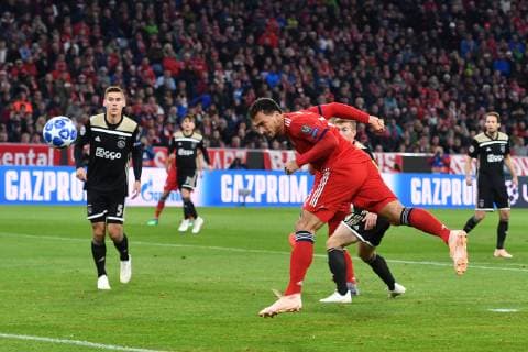 FC Bayern Muenchen-Ajax Amsterdam, Fussball Champions League,Gruppe E, am 02.10.2018. A L L I A N Z A R E N A.