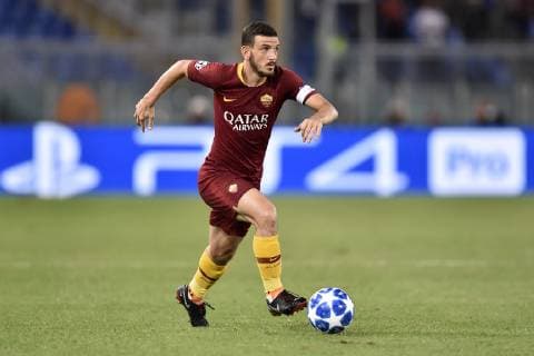 Alessandro Florenzi of AS Roma during the UEFA Champions League group stage match between Roma and FC Viktoria Plzen at Stadio Olimpico, Rome, Italy on 2 October 2018. Copyright: xGiuseppexMaffiax 21460007