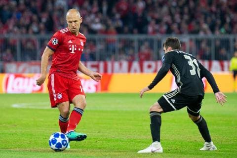 02.10.2018, xkvx, Fussball UEFA Champions League, FC Bayern Muenchen - Ajax Amsterdam emspor, v.l. (DFL DFB REGULATIONS PROHIBIT ANY USE OF PHOTOGRAPHS as IMAGE SEQUENCES and or QUASI-VIDEO) Muenchen