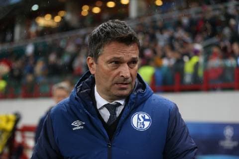 Fußball: Champions League, Saison 2018 2019, 03.10.2018 - 2. Spieltag - Lokomotive Moskau - FC Schalke 04 Manager Christian HEIDEL (FC Schalke 04) Moskau RZD Arena Russland