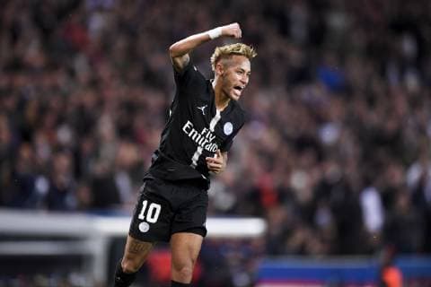 Fußball, CL, Paris Saint Germain - Roter Stern Belgrad 10 NEYMAR JR (PSG) - JOIE FOOTBALL : Paris SG vs Etoile Rouge de Belgrade- Ligue des Champions - 03 10 2018 AnthonyBIBARD FEP Panoramic 