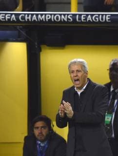 CL Borussia Dortmund - AS Monaco 03.10.2018 Trainer Lucien Favre (BVB) DFL REGULATIONS PROHIBIT ANY USE OF PHOTOGRAPHS AS IMAGE SEQUENCES AND OR QUASI-VIDEO