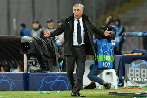 As Napoli 03 10 2018 - Champions League Napoli-Liverpool foto Antonello Sammarco Image nella foto: Carlo Ancelotti 