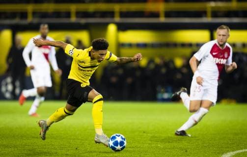 Dortmund, 03.10.2018 Jadon Malik Sancho (BvB) Borussia Dortmund - AS Monaco