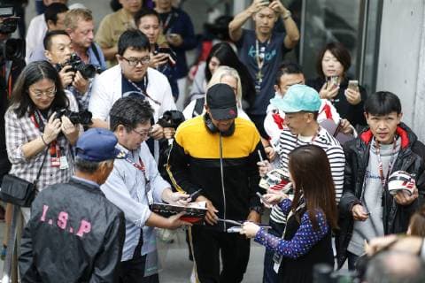 Motorsports: FIA Formula One World Championship WM Weltmeisterschaft 2018, Grand Prix of Japan, World Championship 2018 Grand Prix Japan 44 Lewis Hamilton (GBR, Mercedes AMG Petronas F1 Team), Suzuka Japan