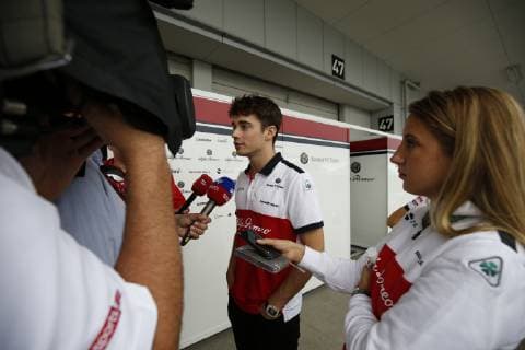 Motorsports: FIA Formula One World Championship WM Weltmeisterschaft 2018, Grand Prix of Japan, World Championship 2018 Grand Prix Japan, 16 Charles Leclerc (MON Alfa Romeo Sauber F1 Team) , Suzuka Japan