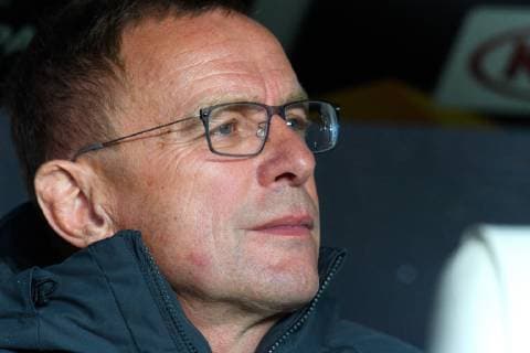181004 Ralf Rangnick, head coach of RB Leipzig, ahead of the Europa League match between Rosenborg and RB Leipzig on October 4, 2018 in Trondheim. Photo: Jon Olav Nesvold BILDBYRN kod JE 160318 Copyright: JONxOLAVxNESVOLD BB181004JE009