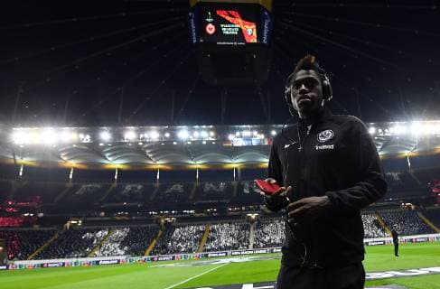 04.10.2018, xjhx, Fussball UEFA Europa League, Eintracht Frankfurt - Lazio Rom emspor, v.l. Danny da Costa (Eintracht Frankfurt) (DFL DFB REGULATIONS PROHIBIT ANY USE OF PHOTOGRAPHS as IMAGE SEQUENCES and or QUASI-VIDEO) Frankfurt am Main