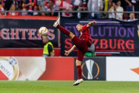 Oesterreich, Salzburg 04.10.2018, UEFA Europa League - 2018 19 Season, Gruppenphase, 2. Spieltag, RB Salzburg - Celtic Glasgow , Stefan Lainer (RBS) in Aktion ( DeFodi048