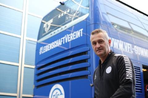 Denis Bahtijarevic (Gummersbach) beim Spiel Rhein Neckar Loewen vs. VFL Gummersbach in der 1. Handball Bundesliga am 04.10.2018 Rhein Neckar Loewen vs. VFL Gummersbach, Handball, 1. Handball Bundesliga, 04.10.2018 Mannheim Copyright: xEIBNER MichaelxBermelx EP_MBL
