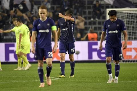 Ivan Santini forward of RSC Anderlecht disappointed after loosing the game FOOTBALL : RSC Anderlecht vs Dinamo Zagreb - Ligue Europa - 04 10 2018 PhotoNews Panoramic  775219892