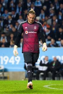 181004 Goalkeeper Loris Karius of Besiktas looks dejected after 1-0 during the Europa League group stage match between Malmö FF and Besiktas on October 4, 2018 in Malmö. Photo: Ludvig Thunman BILDBYRN kod LT 35544 Copyright: LUDVIGxTHUNMAN BB181004LT039