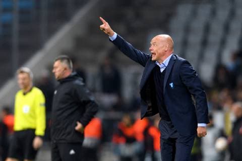 181004 Uwe Rösler, head coach of Malmö FF during the Europa League group stage match between Malmö FF and Besiktas on October 4, 2018 in Malmö. Photo: Petter Arvidson BILDBYRAN kod PA 92119 Copyright: PETTERxARVIDSON BB181004PA060
