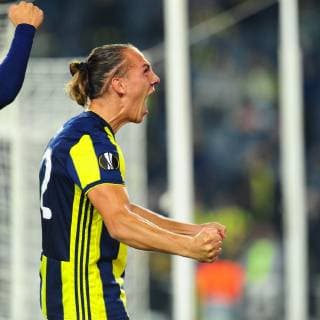 Michael Frey of Fenerbahce during the UEFA Europa League Group D match between Fenerbahce and Spartak Trnava at Ulker Stadium in Istanbul , Turkey on October 04 , 2018 