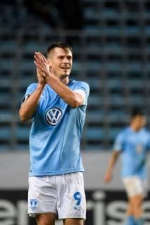 Fußball, EL, Malmö FF - Besiktas Istanbul 181004 Markus Rosenberg of Malmö FF during the Europa League group stage match between Malmö FF and Besiktas on October 4, 2018 in Malmö. Photo: Ludvig Thunman BILDBYRN kod LT 35544 Copyright: LUDVIGxTHUNMAN BB181004LT070