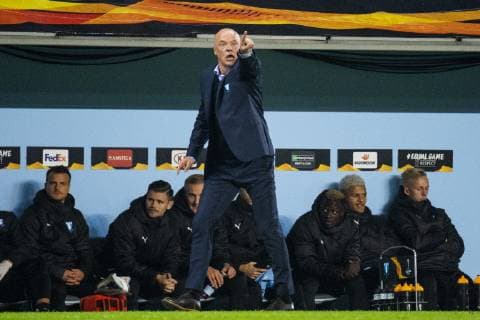Fußball, EL, Malmö FF - Besiktas Istanbul 181004 Uwe Rösler, head coach of Malmö FF during the Europa League group stage match between Malmö FF and Besiktas on October 4, 2018 in Malmö. Photo: Ludvig Thunman BILDBYRN kod LT 35544 Copyright: LUDVIGxTHUNMAN BB181004LT103