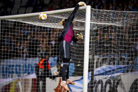 Fußball, EL, Malmö FF - Besiktas Istanbul 181004 Goalkeeper Loris Karius of Besiktas sees the ball scoring 1-0 fall behind him during the Europa League group stage match between Malmö FF and Besiktas on October 4, 2018 in Malmö. Photo: Ludvig Thunman BILDBYRN kod LT 35544 Copyright: LUDVIGxTHUNMAN BB181004LT106