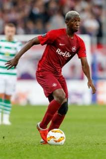 Oesterreich, Salzburg 04.10.2018, UEFA Europa League - 2018 19 Season, Gruppenphase, 2. Spieltag, RB Salzburg - Celtic Glasgow , Amadou Haidara (RBS) in Aktion ( DeFodi048