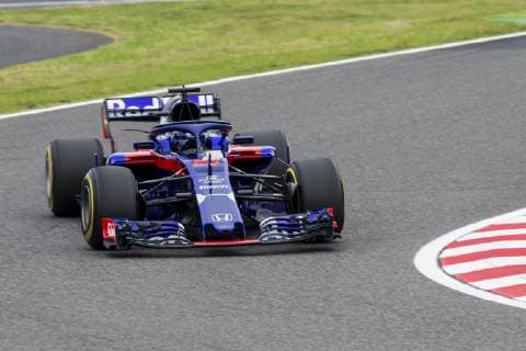 5th October 2018, Suzuka International Race Course, Suzuka City, Japan; Formula One Grand Prix of Japan, Friday free practice; Red Bull Toro Rosso Honda driver Brendon Hartley  ActionPlus12068081 StephenxBlackberry