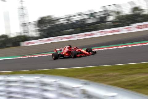 Motorsports: FIA Formula One World Championship WM Weltmeisterschaft 2018, Grand Prix of Japan, World Championship 2018 Grand Prix Japan , 5 Sebastian Vettel (GER, Scuderia Ferrari) Suzuka Japan