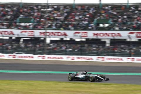 Motorsports: FIA Formula One World Championship WM Weltmeisterschaft 2018, Grand Prix of Japan, World Championship 2018 Grand Prix Japan 44 Lewis Hamilton (GBR, Mercedes AMG Petronas F1 Team), Suzuka Japan