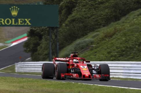 Motorsports: FIA Formula One World Championship WM Weltmeisterschaft 2018, Grand Prix of Japan, World Championship 2018 Grand Prix Japan , 5 Sebastian Vettel (GER, Scuderia Ferrari)