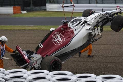 6th October 2018, Suzuka International Racing Course, Suzuka City, Japan; Formula One Grand Prix of Japan, qualification; Alfa Romeo Sauber driver Marcus Ericsson  ActionPlus12068375 StephenxBlackberry