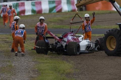 6th October 2018, Suzuka International Racing Course, Suzuka City, Japan; Formula One Grand Prix of Japan, qualification; Alfa Romeo Sauber driver Marcus Ericsson  ActionPlus12068420 StephenxBlackberry