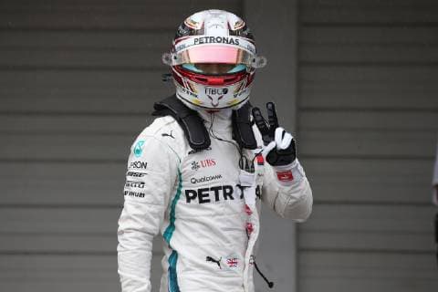 Photo4 LaPresse 06 10 2018 Suzuka, Japan Grand Prix Formula One Japan 2018 In the pic: pole position Lewis Hamilton (GBR) Mercedes AMG F1 W09  Copyright: xPhoto4 LaPressex