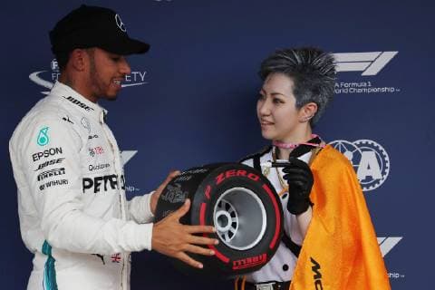 Photo4 LaPresse 06 10 2018 Suzuka, Japan Grand Prix Formula One Japan 2018 In the pic: pole position Lewis Hamilton (GBR) Mercedes AMG F1 W09  Copyright: xPhoto4 LaPressex
