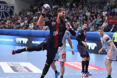Luka Karabatic (Paris) HANDBALL : Velux EHF Champions League - 4eme journee - Paris Saint-Germain HB vs HBC Nantes - 06 10 2018 KevinDomas Panoramic 