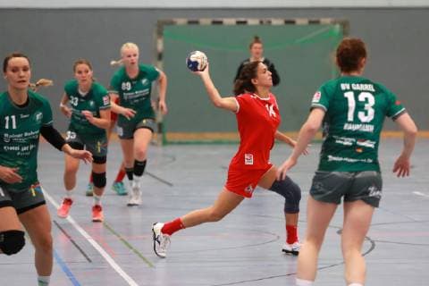 1.FC Köln vs. BV Garrel Handball Damen 3.Bundesliga West Felicia Idelberger (1.FC Köln) 06.10.2018