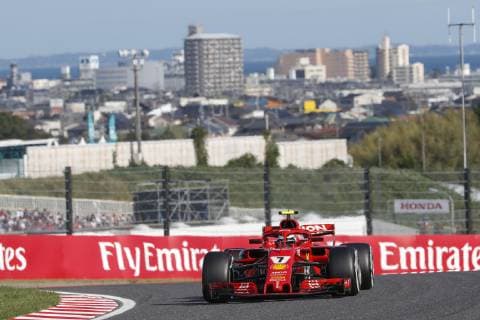 Motorsports: FIA Formula One World Championship WM Weltmeisterschaft 2018, Grand Prix of Japan, World Championship 2018 Grand Prix Japan 7 Kimi Raikkonen (FIN, Scuderia Ferrari), Suzuka Japan