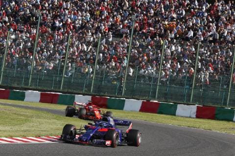 Motorsports: FIA Formula One World Championship WM Weltmeisterschaft 2018, Grand Prix of Japan, World Championship 2018 Grand Prix Japan , 28 Brendon Hartley (NZL Toro Rosso, Ferrari) , Suzuka Japan