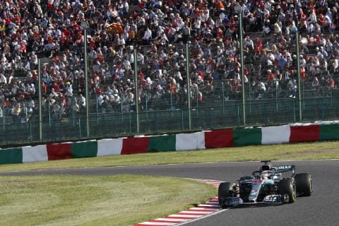 Motorsports: FIA Formula One World Championship WM Weltmeisterschaft 2018, Grand Prix of Japan, World Championship 2018 Grand Prix Japan 44 Lewis Hamilton (GBR, Mercedes AMG Petronas F1 Team), Suzuka Japan