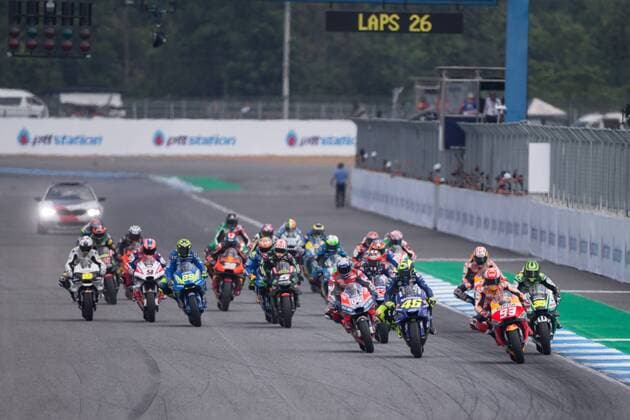 START MOTO : Grand Prix moto de Thailande - Buriram - 07 10 2018 VincentGuignet Panoramic 