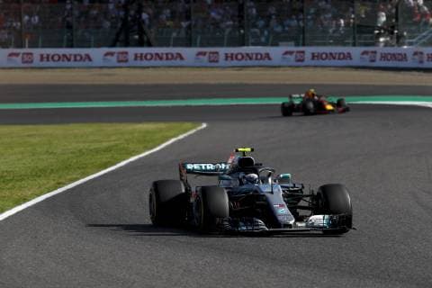 Motorsports: FIA Formula One World Championship WM Weltmeisterschaft 2018, Grand Prix of Japan, World Championship 2018 Grand Prix Japan 77 Valtteri Bottas (FIN, Mercedes AMG Petronas), Suzuka Japan