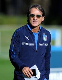 Photo LaPresse - Jennifer Lorenzini 08 October 2018 Firenze (Italy) Soccer Italy Italian Football meeting - "Coverciano" - training In the pic: Roberto Mancini  Copyright: xJenniferxLorenzini LaPressex