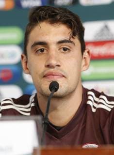 October 8, 2018 - EUM20181008DEP05.JPG .CIUDAD DE MEXICO. SoccerFutbol-Seleccion Mexicana.- 8 de octubre de 2018. El futbolista Josecarlos Van Rankin durante conferencia previa al entrenamiento de la Seleccion Nacional en el Centro de Alto Rendimiento, de cara al partido contra Costa Rica el proximo jueves 11 de octubre. Foto: Agencia EL UNIVERSALAgustin SalinasEELG Latin News: October 8, 2018 Copyright: xElxUniversalx