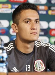 October 8, 2018 - EUM20181008DEP07.JPG .CIUDAD DE MEXICO. SoccerFutbol-Seleccion Mexicana.- 8 de octubre de 2018. El Raul Gudino durante conferencia previa al entrenamiento de la Seleccion Nacional en el Centro de Alto Rendimiento, de cara al partido contra Costa Rica el proximo jueves 11 de octubre. Foto: Agencia EL UNIVERSALAgustin SalinasEELG Latin News: October 8, 2018 Copyright: xElxUniversalx