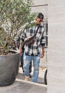 Fußball, Ankunft der deutschen Mannschaft in Berlin Jerome Boateng ,09.10.2018,Ankunft der Nationalmannschaft in Berlin - Hotel - Das Stue, GER, Berlin - Ankunft-Nationalmannschaft - Hotel Das Stue Berlin *** Jerome Boateng 09 10 2018 Arrival of the national team in Berlin Hotel Das Stue GER Berlin Arrival National Team Hotel Das Stue Berlin Copyright: xUwexKoch xEibner-Pressefotox EP_ukh