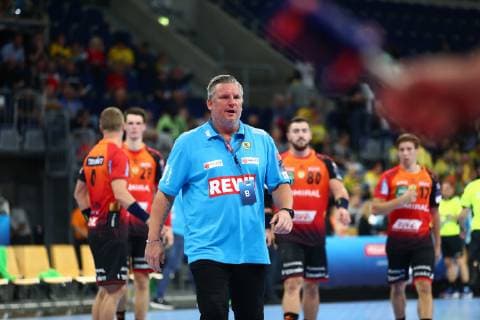 Nikolaj Jacobsen (Trainer Rhein Neckar Loewen), Rhein Neckar Loewen vs IFK Kristianstad, EHF Champions League, 10.10.2018, Foto Eibner Rhein Neckar Loewen vs IFK Kristianstad, EHF Champions League, 10.10.2018 Mannheim Copyright: xEIBNER Alexander_Neisx EP_ANS
