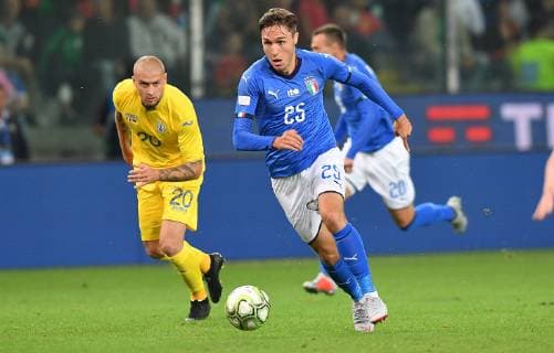 Photo LaPresse - Tano Pecoraro 10 October 2018 City Genova - (Italy) Soccer Italia vs Ucraina Race Friendly- "Luigi Ferraris" Stadium in the pic: chiesa federico  Copyright: xTanoxPecoraro LaPresse LaPresse x